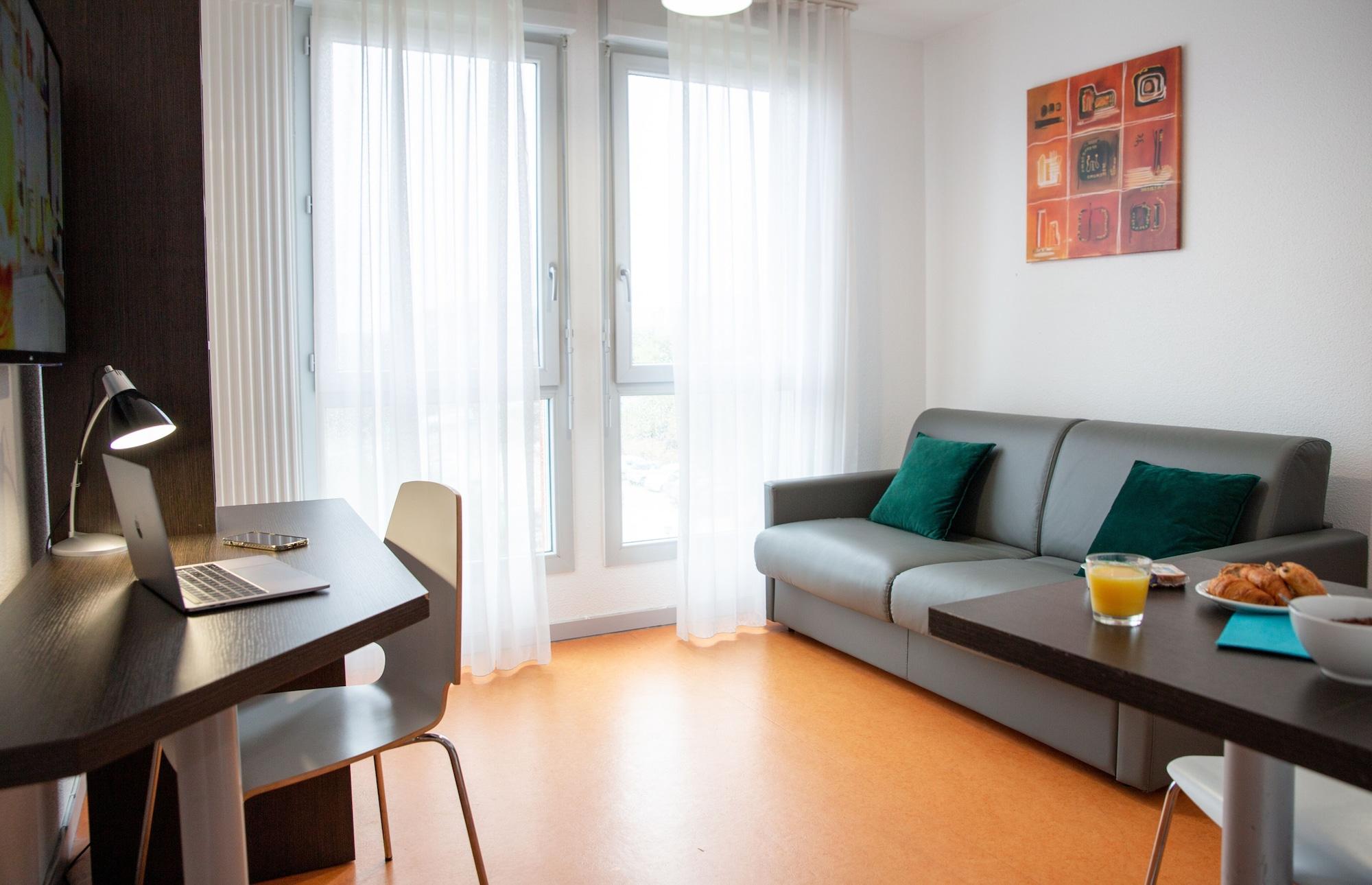 Comfort Aparthotel Besancon Hauts Du Chazal Kültér fotó